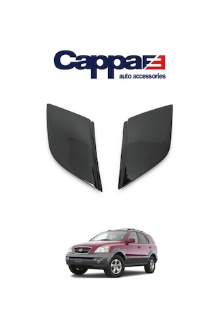 Cappafe Kıa Sorento Ön Kaput Koruyucu Rüzgarlık Eki Abs 2 Prç 2002-2006