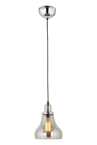 Lampaluce Cono Modern Sarkıt Salon Avizesi Tekli Krom 20X70Cm