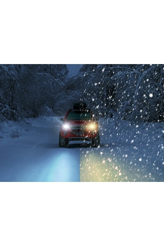 Osram Ledriving Hl H4 Allseason Sarı+beyaz 2in1 6000k Güçlü Işık Uzun Ömür Güvenli Sürüş Seti