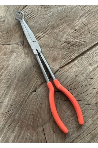 ÖZS UZUN KARGABURUN PENSE YUVARLAK UÇLU KARGABURNU 28CM