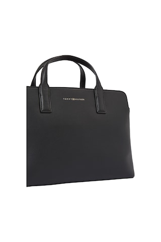 Tommy Hilfiger Th Kadın Siyah Logotape Çanta-8501 Siyah
