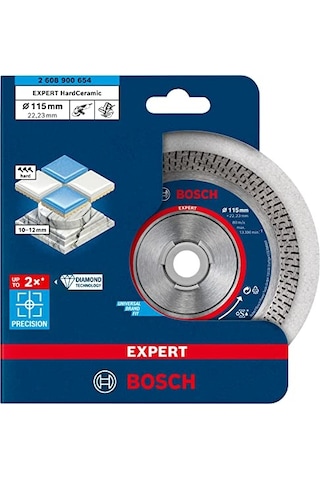 1x Expert Hardceramic Elmas Kesme Diskleri Sert Fayanslar, Sert Taş, Ø 115 Mm, Aksesuar Küçük Avuç Taşlama Makin