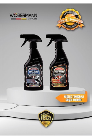 Wöbermann 2'li Araba Oto Lastik Jant Tampon Bakım Seti