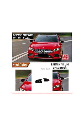 Mercedes A Serisi W177 (2018 - 2022) Batman Yarasa Ayna Kapağı (pia