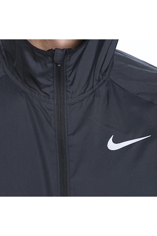 Nike Essential Erkek Siyah Kapüşonlu Yağmurluk Bv4870-010 Siyah