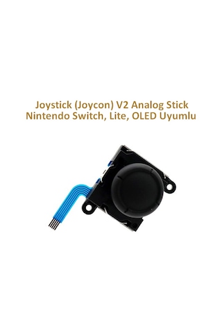 Nintendo Switch Ns Joystick Joycon V2 Analog Stick Siyah