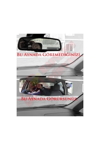 Cici-7 Lastikli Universal Dikiz Aynası 26X7 Cm