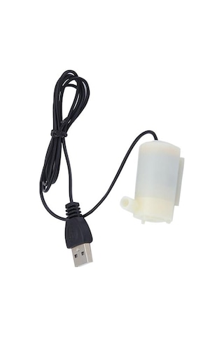 Mini Dalgıç Su Pompası 5v Usb Girişli