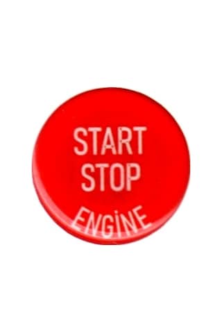 Start Stop Damla Sticker Kırmızı Veya Siyah Ölçüler (2.3 Cm)