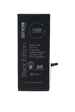 Simex Apple Uyumlu iPhone 6s Plus İle Performance Sbt-02 Batarya