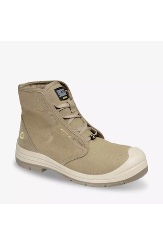 Safety Jogger Ecodesert Beige S1p Sr Fo İş Güvenlik Ayakkabısı Bej