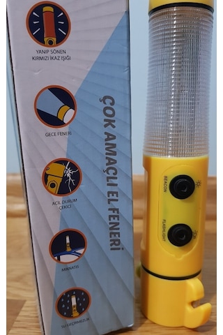 Bestchoice Acil Durum Feneri - Çok Amaçli Fener Siyah