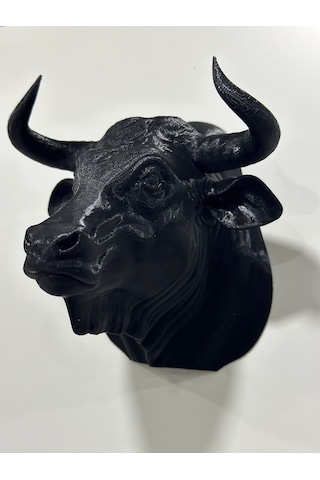 Bull - Boğa Duvar Dekorasyonu Veya Kulaklık Tutucu