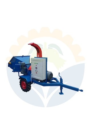 Edo-700t 22 Kw Elektrikli Tekerlekli Dal Öğütme Makinesi 13cm Çap