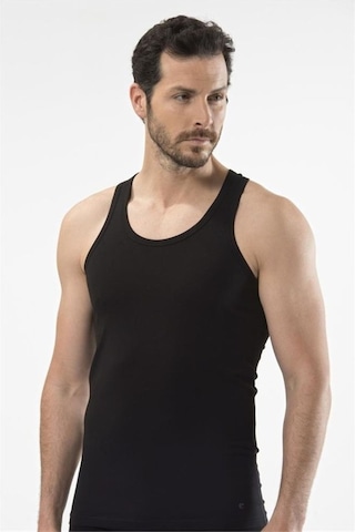 Cacharel 1302 Spor Erkek Atlet - Siyah