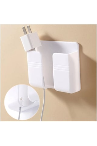 Duvara Yapışan Telefon Kumanda Tutucu Aparat 3 Pcs