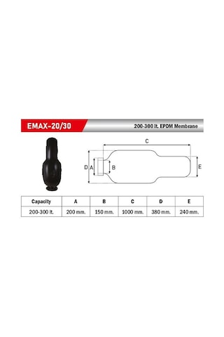Membran 200 300 Litre - - D150