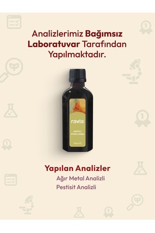 Ravla Zencefilli Bitkisel Karışım - 100ml