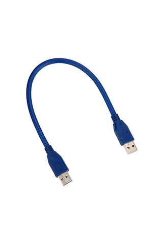 Usb 3.0 Erkek Erkek Ara Bağlantı Kablosu Hdd Harddisk Uzatma Ekleme 30 Cm 4955