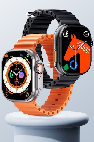 Wearfitpro Wearfit 7in1 Akıllı Kol Saati Smart Watch 7 Kordonlu Model:inç 49mm Tft Ekran Gri