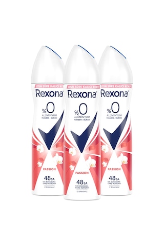 Rexona Passion Kadın Sprey Deodorant 3 x 150 ML