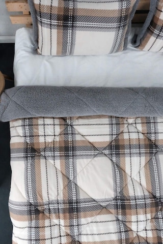 Merinos Comforter Tek Kişilik Yorgan Seti Kahverengi 160x220