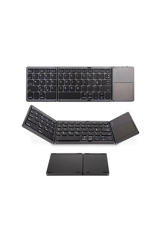 Carrier Kablosuz Bt Klavye Katlanır Klavye Taşınabilir Ultra
