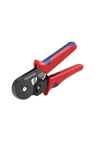 Electroon Hsc8 6-6a Terminal Sıkma Pensesi 0.25-6mm2 Awg23-10 +300parça Kablo Pabucu Set 1 Adet