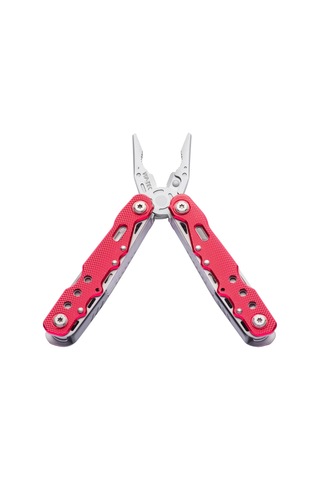 Vip-tec Vt875190 9 Parça Multi Fonksiyonel Çakı/pense Seti Kırmızı