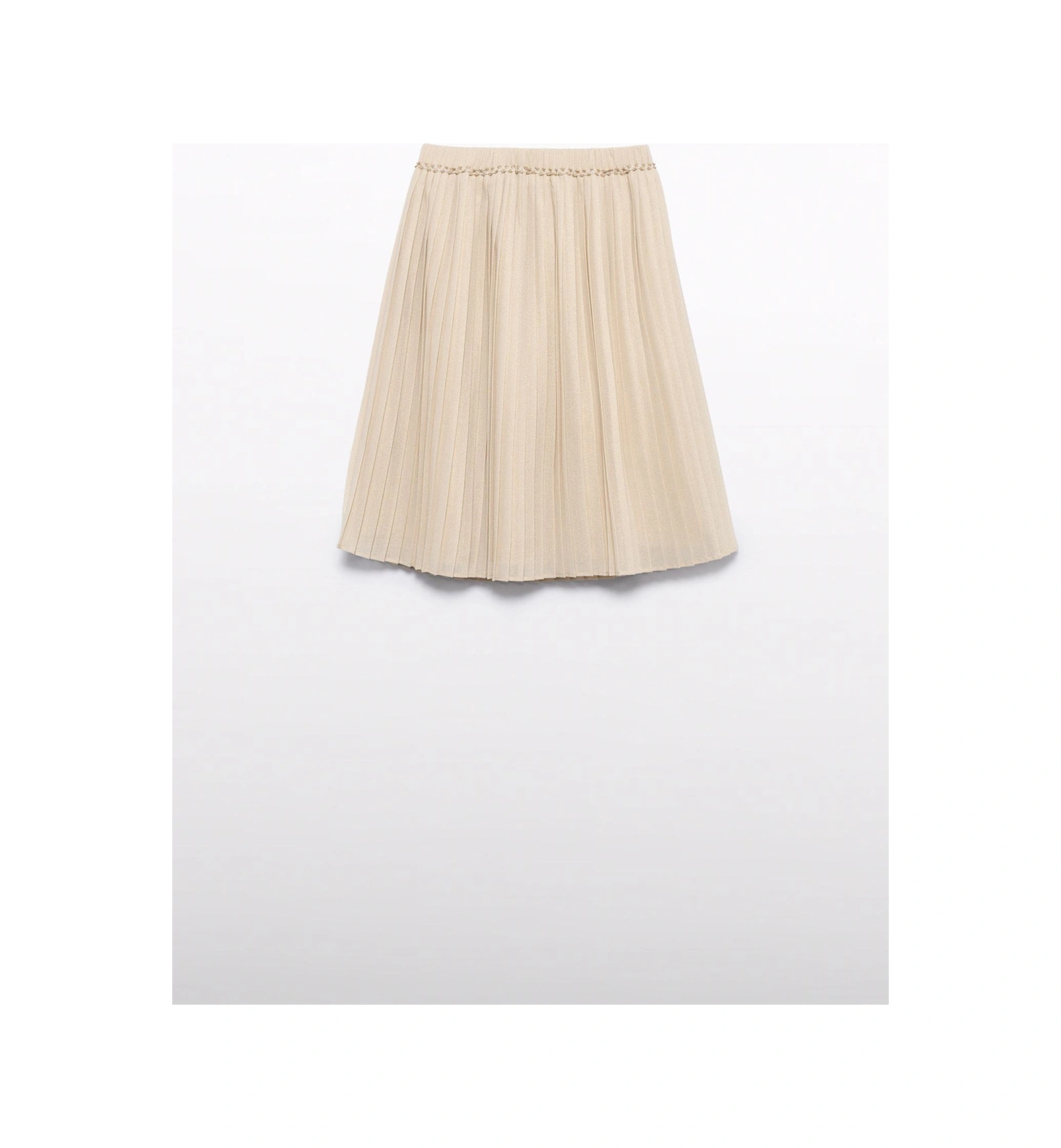 Mayoral Abel&lula Kız Çocuk Pileli Etek Bej