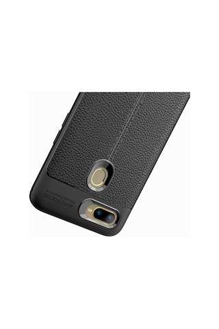 Oppo A7x Kılıf Zore Niss Silikon Kapak Kırmızı