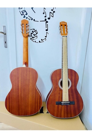 Agostini-Pukahg400-S Maun Ağacı-Sap Ayarlı- 4/4 Tam Klasik Gitar