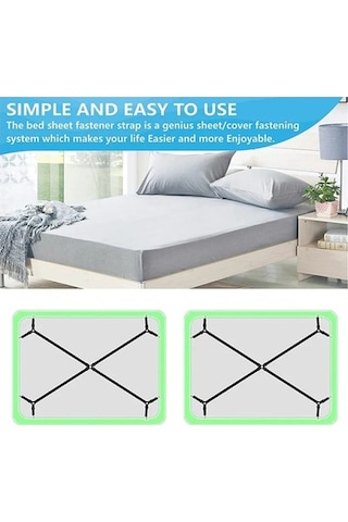 Flybuy Yatak Yatak Tutucular Tutucu Str Siyah-12 Klips-tutucu Klipsler Klipsle Kaymaz Kapak Gereçleri Ev Elemanları Elastik 8/12 47125189 Zg Çok Renkli