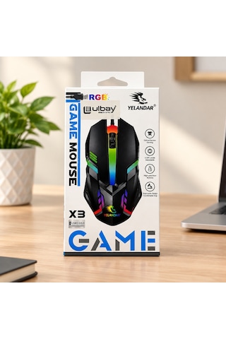Rgb Kutulu Oyuncu Mouse Mi