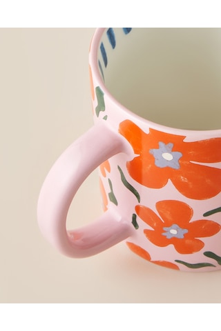 Bright Bliss New Bone China Kupa 370 Ml Renkli