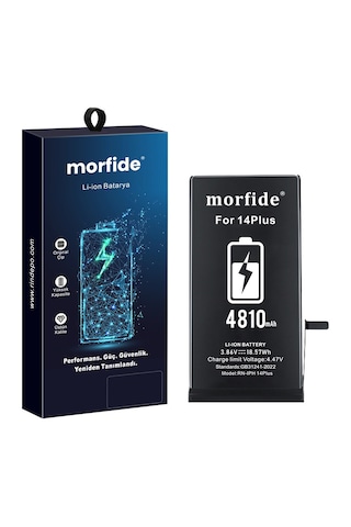 Morfide Apple Uyumlu iPhone 14 Plus 4810mah Yüksek Kapasiteli