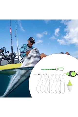 Suntek Balıkçılık Stringer Taşınabilir 7 Paslanmaz Büyük