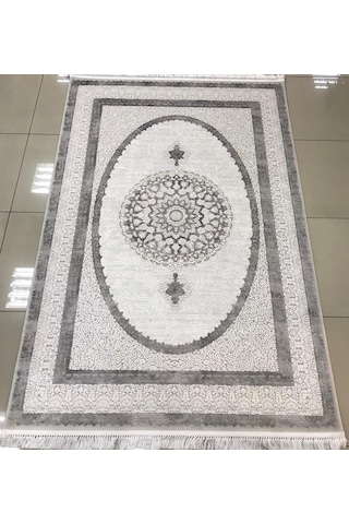 Merinos Halı Elegance 73941 097 Serisi Akrilik Salon Oturma Yatak Odası Halısı Gri