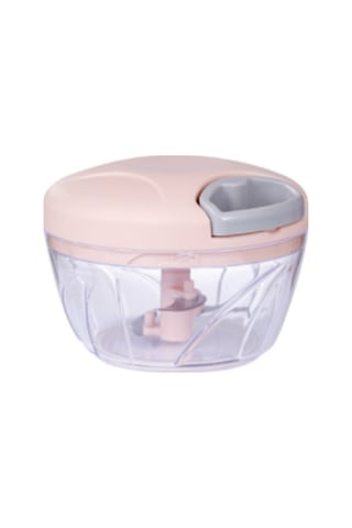 Döndür Sebze Kesici Kıyıcı Dilimleyici Meyve Sarımsak Basın Masif Peynir Kırıcı Pişirme Aksesuarları Mutfak Gadgets Aracı Pembe, 500ml Açık Kahverengi