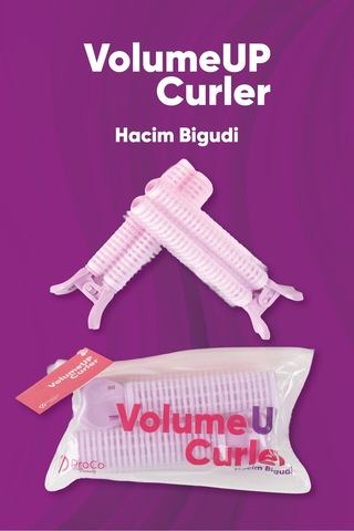 Volumeup Curler Hacim Veren Bigudi - Çantalı 2 Li Set Lila Lila Volumeup Curler Hacim Veren Bigudi - Çantalı 2 Li Set Lila Lila