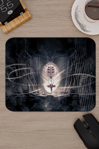 Hollow Knight Silksong Dikişli Kauçuk Oyuncu Mousepad V5 - 22x18 Gaming Mouse Pad