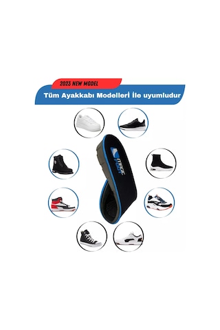 Magicfoot Unisex +3 Cm Boy Uzatıcı Gizli Topuk Yükseltici Geliştirilmiş Tabanlık