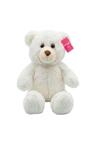 Selay Toys Pelüş Puffy Salaş Beyaz Ayıcık 45 Cm 1216