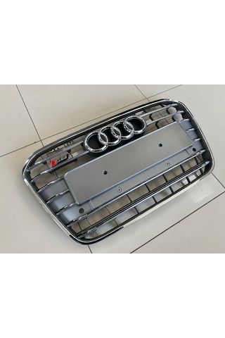 Audi A6 S6 Ön Panjur Gri Renk 2012-2014 Makyajsız Kasa Uyumlu