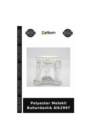 Özel Üretim Dekoratif Aksesuar Ev Hediyesi Polyester Melekli Buhurdanlık Alk2997