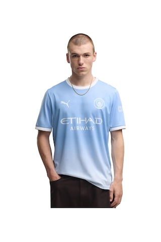 Puma Manchester City 26/27 İç Saha Erkek Mavi Futbol Forma 78432601