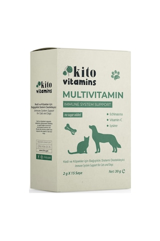 Kito Multivitamin Bağışıklık Sistemi Destekleyici 2 G x 15 Saşe
