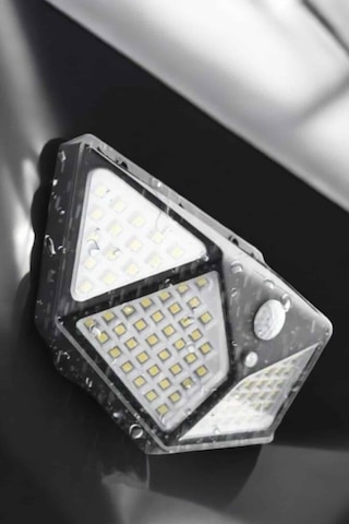 Güneş Enerjili Bahçe Aydınlatma Lambası Solar 100 Led Lamba 34567370