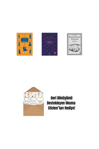 Mürebbiye + Kuyruklu Yıldız Altında Bir İzdivaç + Billur Kalp + Okuma Sticker'ları