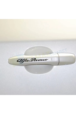 Alfa Romeo Logo Yan Ayna Kapı Kolu Jant Kaliper Oto Sticker 12 Ad